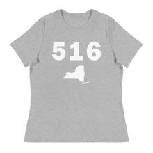 Load image into Gallery viewer, 516 Area Code Women&#39;s Relaxed T Shirt