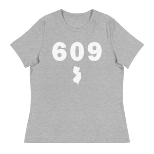 609 Area Code Women's Relaxed T Shirt