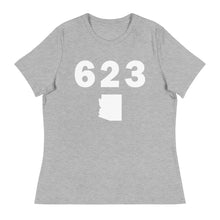 Load image into Gallery viewer, 623 Area Code Women&#39;s Relaxed T Shirt