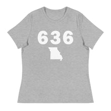 Load image into Gallery viewer, 636 Area Code Women&#39;s Relaxed T Shirt