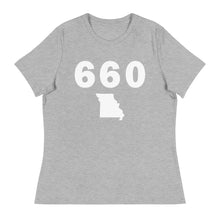 Load image into Gallery viewer, 660 Area Code Women&#39;s Relaxed T Shirt