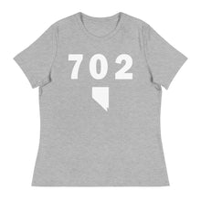 Load image into Gallery viewer, 702 Area Code Women&#39;s Relaxed T Shirt