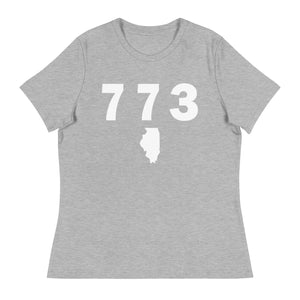 773 Area Code Women's Relaxed T Shirt