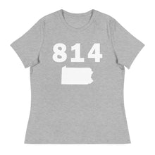 Load image into Gallery viewer, 814 Area Code Women&#39;s Relaxed T Shirt