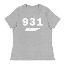 Load image into Gallery viewer, 931 Area Code Women&#39;s Relaxed T Shirt