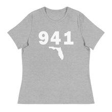 Load image into Gallery viewer, 941 Area Code Women&#39;s Relaxed T Shirt