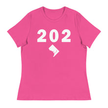 Load image into Gallery viewer, 202 Area Code Women&#39;s Relaxed T Shirt