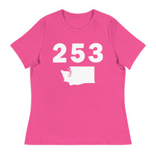 Load image into Gallery viewer, 253 Area Code Women&#39;s Relaxed T Shirt