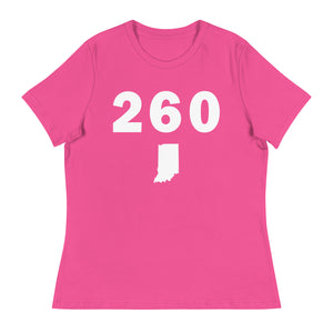 260 Area Code Women's Relaxed T Shirt