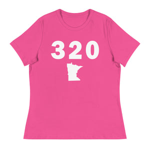 320 Area Code Women's Relaxed T Shirt