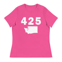 Load image into Gallery viewer, 425 Area Code Women&#39;s Relaxed T Shirt