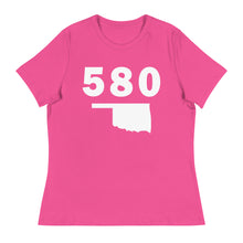 Load image into Gallery viewer, 580 Area Code Women&#39;s Relaxed T Shirt