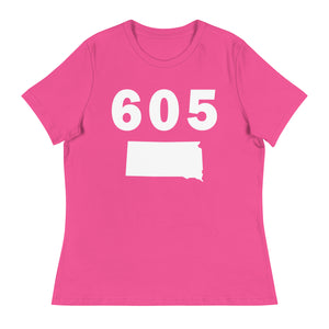 605 Area Code Women's Relaxed T Shirt