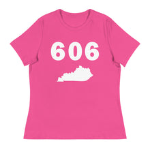 Load image into Gallery viewer, 606 Area Code Women&#39;s Relaxed T Shirt