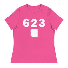 Load image into Gallery viewer, 623 Area Code Women&#39;s Relaxed T Shirt