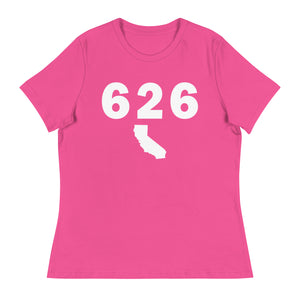 626 Area Code Women's Relaxed T Shirt