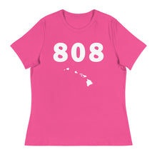 Load image into Gallery viewer, 808 Area Code Women&#39;s Relaxed T Shirt