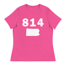 Load image into Gallery viewer, 814 Area Code Women&#39;s Relaxed T Shirt