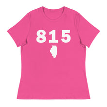 Load image into Gallery viewer, 815 Area Code Women&#39;s Relaxed T Shirt