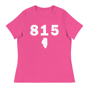 815 Area Code Women's Relaxed T Shirt