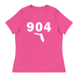 904 Area Code Women's Relaxed T Shirt