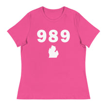 Load image into Gallery viewer, 989 Area Code Women&#39;s Relaxed T Shirt