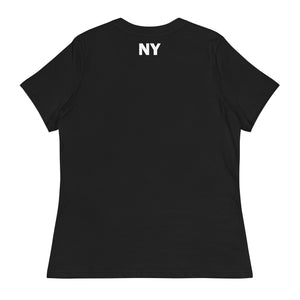 646 Area Code Women's Relaxed T Shirt