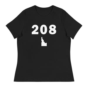 208 Area Code Women's Relaxed T Shirt
