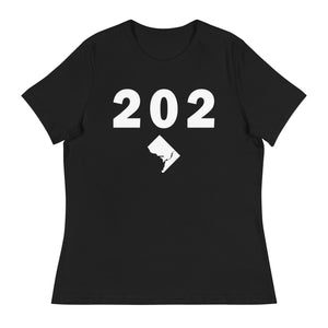 202 Area Code Women's Relaxed T Shirt