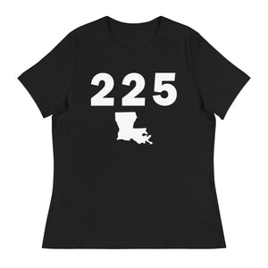 225 Area Code Women's Relaxed T Shirt