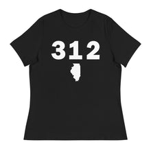 Load image into Gallery viewer, 312 Area Code Women&#39;s Relaxed T Shirt