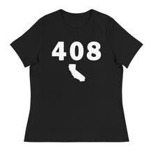 Load image into Gallery viewer, 408 Area Code Women&#39;s Relaxed T Shirt