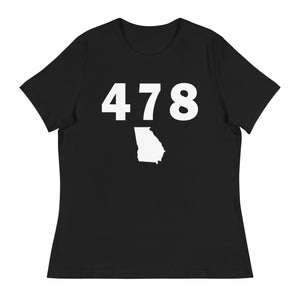 478 Area Code Women's Relaxed T Shirt