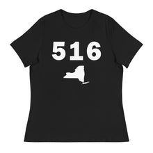 Load image into Gallery viewer, 516 Area Code Women&#39;s Relaxed T Shirt