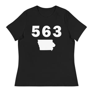 563 Area Code Women's Relaxed T Shirt
