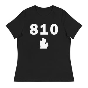 810 Area Code Women's Relaxed T Shirt