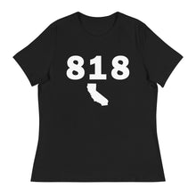 Load image into Gallery viewer, 818 Area Code Women&#39;s Relaxed T Shirt