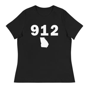 912 Area Code Women's Relaxed T Shirt