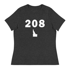 208 Area Code Women's Relaxed T Shirt