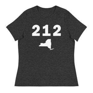 212 Area Code Women's Relaxed T Shirt