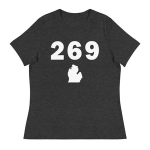 269 Area Code Women's Relaxed T Shirt