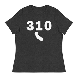 310 Area Code Women's Relaxed T Shirt