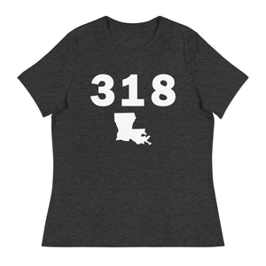 318 Area Code Women's Relaxed T Shirt