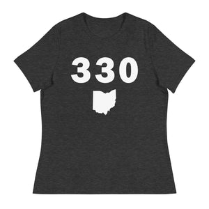 330 Area Code Women's Relaxed T Shirt