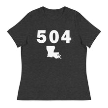 Load image into Gallery viewer, 504 Area Code Women&#39;s Relaxed T Shirt