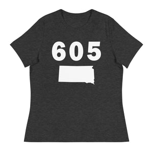 605 Area Code Women's Relaxed T Shirt