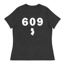 Load image into Gallery viewer, 609 Area Code Women&#39;s Relaxed T Shirt