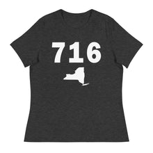 Load image into Gallery viewer, 716 Area Code Women&#39;s Relaxed T Shirt