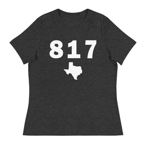 817 Area Code Women's Relaxed T Shirt