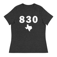 Load image into Gallery viewer, 830 Area Code Women&#39;s Relaxed T Shirt